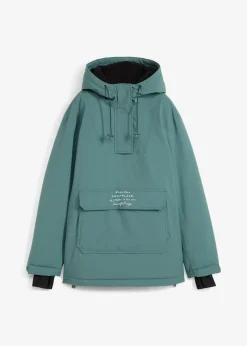 wasserdichte Ski Funktions-Schlupfjacke mit Fleece-Futter