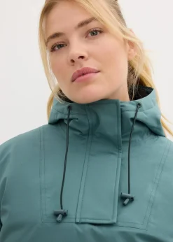 wasserdichte Ski Funktions-Schlupfjacke mit Fleece-Futter