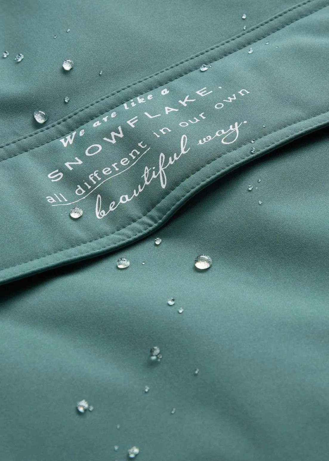 wasserdichte Ski Funktions-Schlupfjacke mit Fleece-Futter