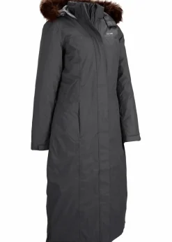 wasserdichter Outdoor-Mantel mit Fellimitat