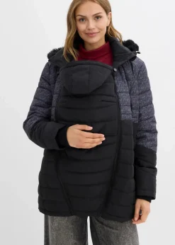 Wattierte 3-in-1 Umstandsjacke und Tragejacke