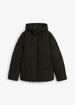 Wattierte Steppjacke, kurz