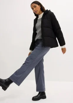 Wattierte Steppjacke, kurz