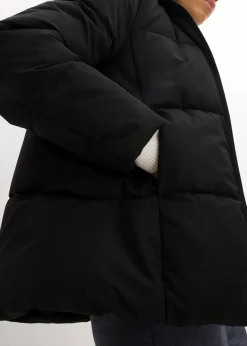 Wattierte Steppjacke, kurz