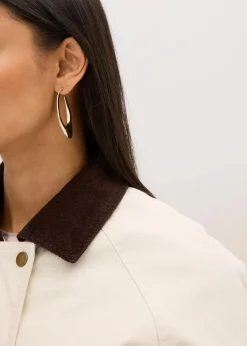 Wattierte Twill-Jacke