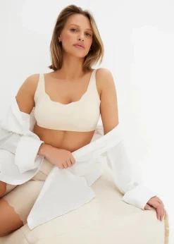 ​​​​Wattierter Feel Comfort Lasercut T-Shirt BH ohne Bügel