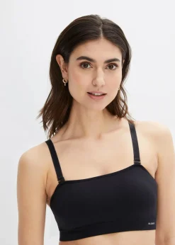 Wattierter Feel Comfort Seamless Bandeau-BH mit abnehmbaren Trägern