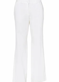 Webhose aus Leinen-Baumwoll-Mix