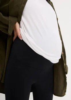 Weiche Umstandsleggings mit angerauter Innenseite