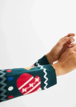 Weihnachts-Strickkleid