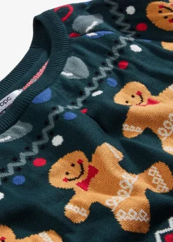 Weihnachts-Strickkleid