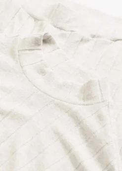 Weit geschnittener Loungewear Hausanzug aus weicher Rippe