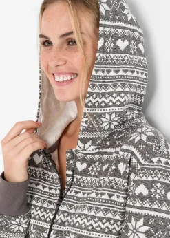 Weit geschnittener Loungewear Overall aus Sweatware