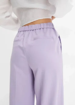 Weite Bundfaltenhose