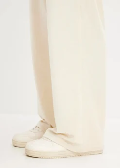 Weite Schlupfhose in Cordoptik