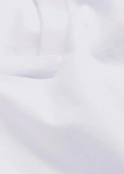 Weites Long-Shirt mit V-Ausschnitt, Kurzarm (5er Pack)