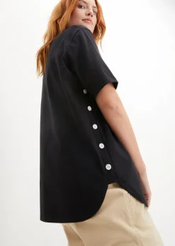 Weites T-Shirt aus Bio-Baumwolle