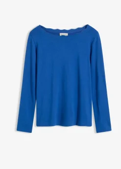 Wellenkanten Shirt aus Punto di Roma