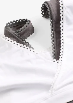 Wende-Bustier mit softer Bio-Baumwolle (2er Pack)