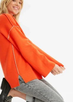 Wende-Pullover aus Feinstrick