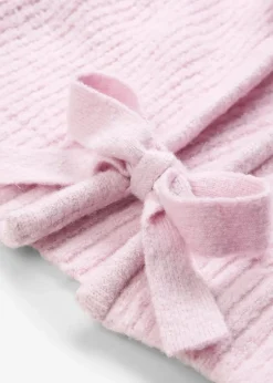 Wendestrickjacke mit Schleifen