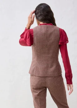 Weste mit Wollanteil