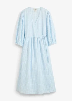 Wickelkleid aus Strukturmaterial