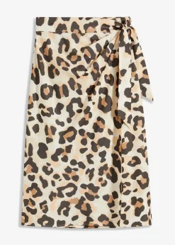 Wickelrock aus feinem Viskose-Mix