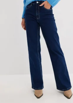 Wide Leg Jeans High Waist, Bio-Baumwolle