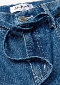 Wide Leg Jeans Mid Waist