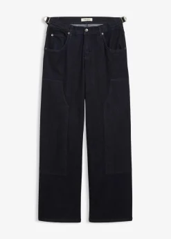 Wide-Leg Jeans Mid Waist