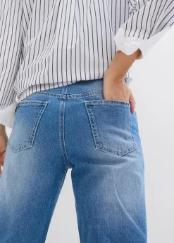 Wide-Leg-Jeans High Waist