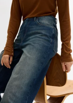Wide-Leg-Jeans High Waist