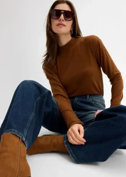 Wide-Leg-Jeans High Waist