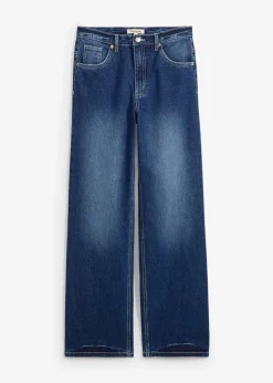 Wide-Leg-Jeans High Waist