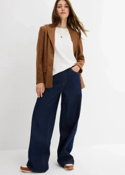 Wide-Leg-Jeans High Waist
