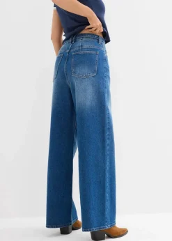 Wide-Leg-Jeans High Waist