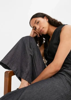 Wide-Leg-Jeans, High Waist