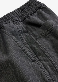 Wide-Leg-Jeans, High Waist