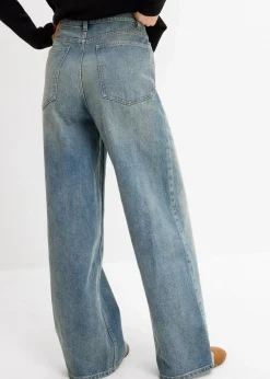 Wide-Leg-Jeans High Waist