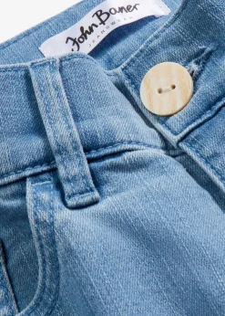 Wide-Leg-Jeans, High Waist, cropped