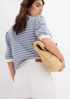 Wide-Leg-Jeans, High Waist, cropped