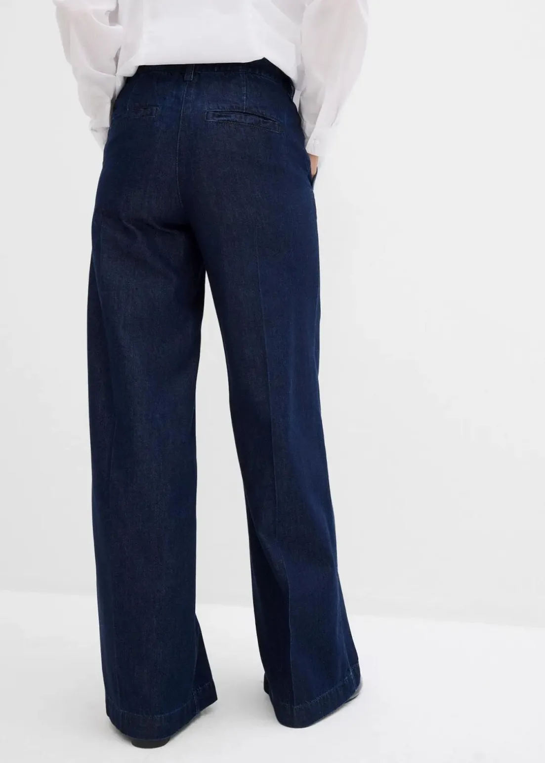 Wide-Leg-Jeans High Waist, Super Soft