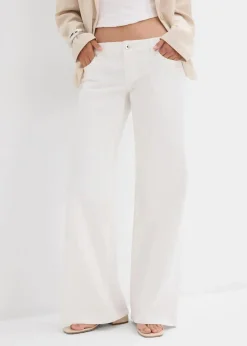 Wide-Leg-Jeans, Low Waist