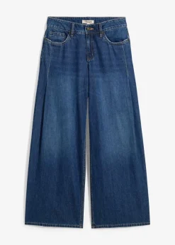 Wide-Leg-Jeans Mid Waist