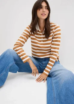 Wide-Leg-Jeans Mid Waist