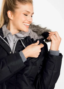 Winterjacke in 2-in1 Optik