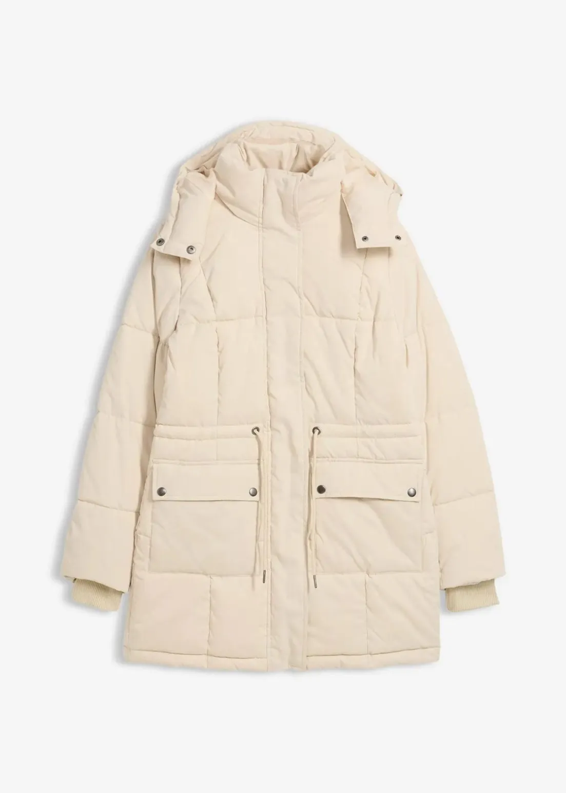 Winterjacke mit verstellbarem Taillenbündchen