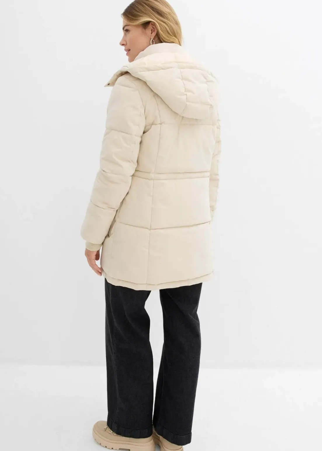 Winterjacke mit verstellbarem Taillenbündchen