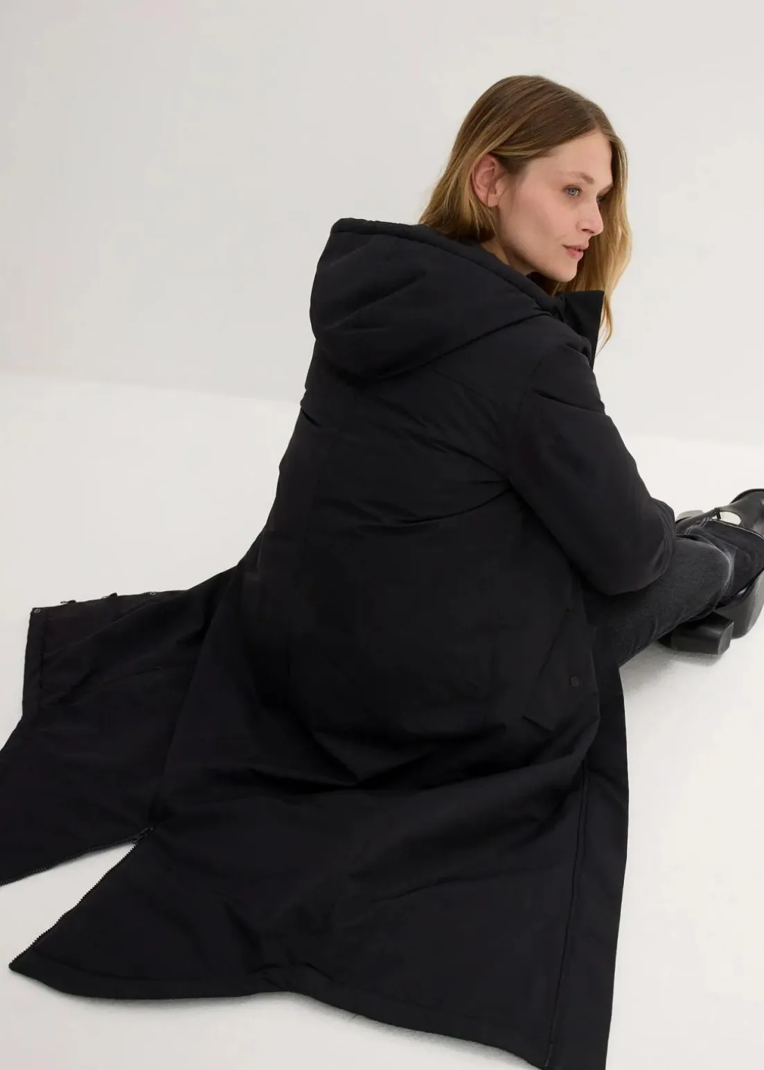 Wintermantel mit Innensteppung